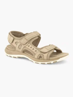 Dames Easy Street Beige Comfort Sandaal