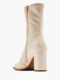 Dames Graceland Beige Enkellaars Hak