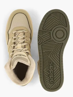 Kinderen adidas Beige Hoops Mid 3.0 K