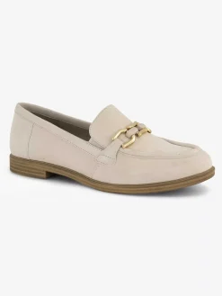 Dames Medicus Beige Leren Instapper
