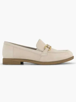 Dames Medicus Beige Leren Instapper