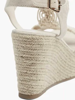 Dames Graceland Beige Sandalette Sleehak