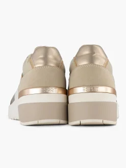 Dames Esprit Beige Sneaker