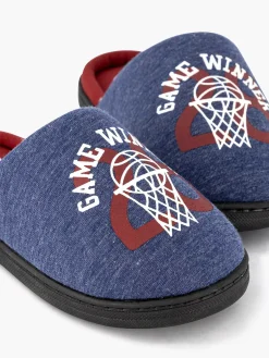 Kinderen Vty Blauwe Instap Pantoffel