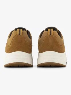 Heren Easy Street Bruine Comfort Sneaker