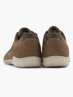Heren Easy Street Bruine Comfort Sneaker