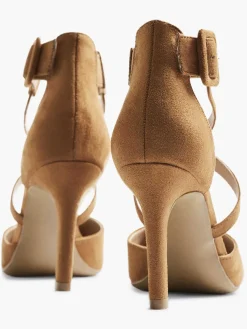 Dames Graceland Bruine Pump Gespsluiting