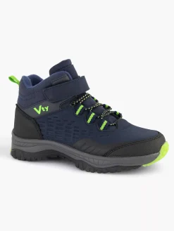 Kinderen Landrover Donkerblauwe Hoge Sneaker
