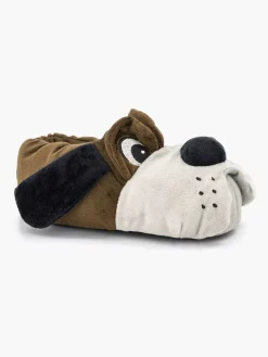 Kinderen Vty Donkerbruine Pantoffel Hond