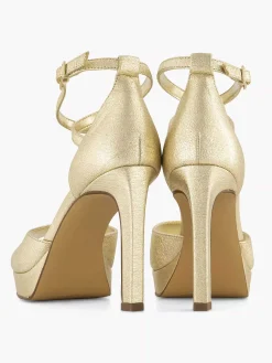 Dames Graceland Gouden Sandalette