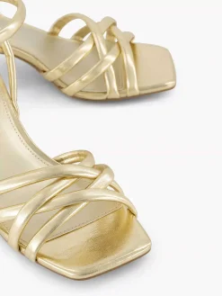 Dames Graceland Gouden Sandalette