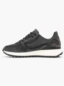Heren Oxmox Grijze Leren Sneaker
