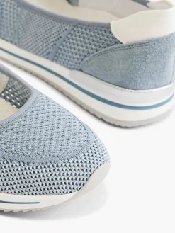 Dames Medicus Lichtblauwe Comfort Instapper