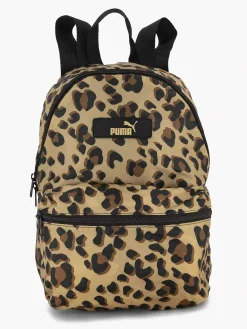 Dames Puma Luipaard Core Pop Backpack