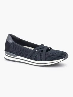 Dames Medicus Marineblauwe Comfort Instapper
