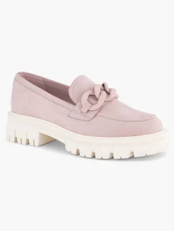 Dames Oxmox Roze Chunky Loafer Sierketting