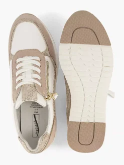 Dames Medicus Roze Leren Sneaker