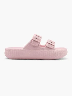 Dames Blue Fin Roze Slipper