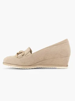 Dames Graceland Taupe Pump Sleehak