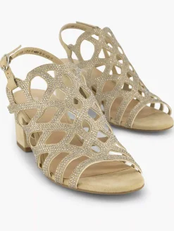 Dames Graceland Taupe Sandalette