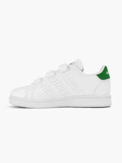 Kinderen adidas Witte Advantage Cf C