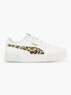 Kinderen Puma Witte Carina 2.0 Animal Update Ps
