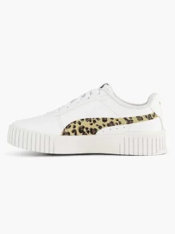 Kinderen Puma Witte Carina 2.0 Animal Update Ps