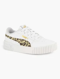 Kinderen Puma Witte Carina 2.0 Animal Update Ps