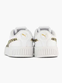 Kinderen Puma Witte Carina 2.0 Animal Update Ps