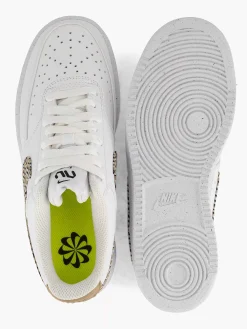 Dames Nike Witte Court Vision Lo