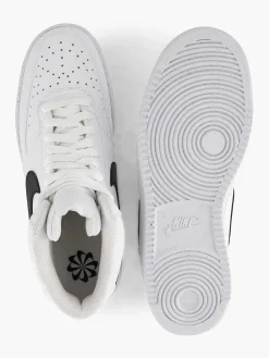 Heren Nike Witte Court Vision Mid