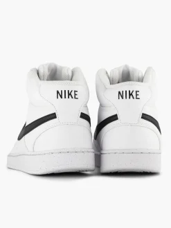 Heren Nike Witte Court Vision Mid