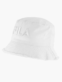 Dames FILA Witte Bucket Hat Mit