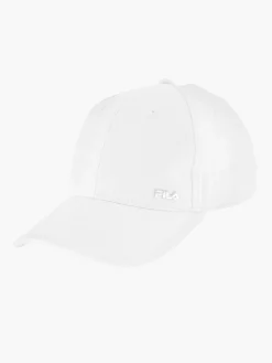 Dames FILA Witte Metall Charm Cap