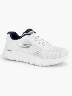 Heren Skechers Witte Go Walk Flex- Remark