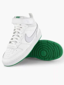Kinderen Nike Witte Hoge Sneaker Court Borough Mid 2