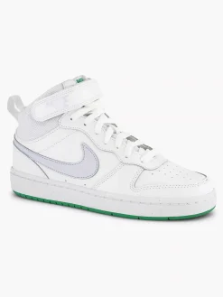 Kinderen Nike Witte Hoge Sneaker Court Borough Mid 2