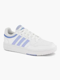 Dames adidas Witte Hoops 3.0