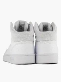 Heren adidas Witte Hoops 3.0 Mid
