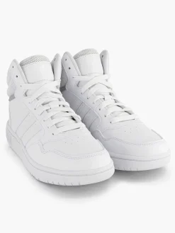 Kinderen adidas Witte Hoops Mid 3.0 K