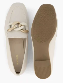 Dames Graceland Witte Loafer
