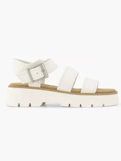 Dames Oxmox Witte Platform Sandaal