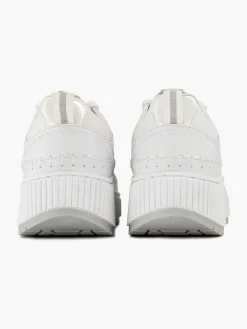 Dames Oxmox Witte Platform Sneaker