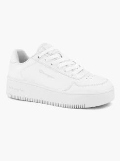 Dames Champion Witte Rebound Platform Low
