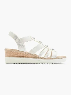 Dames Easy Street Witte Sandaal Sheehak