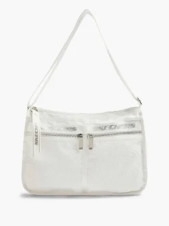 Dames Skechers Witte Schoudertas