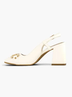 Dames Graceland Witte Slingback