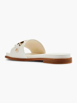 Dames Graceland Witte Slipper Sierketting
