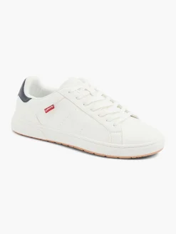 Heren Levis Witte Sneaker Piper