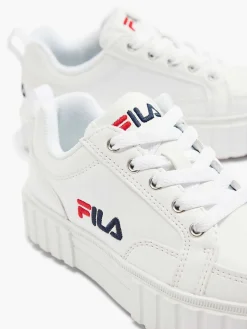 Kinderen FILA Witte Sneaker Platform